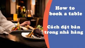 Những mẫu câu tiếng Anh giao tiếp căn bản tại Nhà hàng