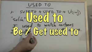 Cách sử dụng get used to; be used to và used to